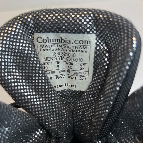 Columbia Mens Harper Forest Omni-Heat Waterproof Mid Hikers Sz 10M XLNT Cond. - Picture 12 of 13